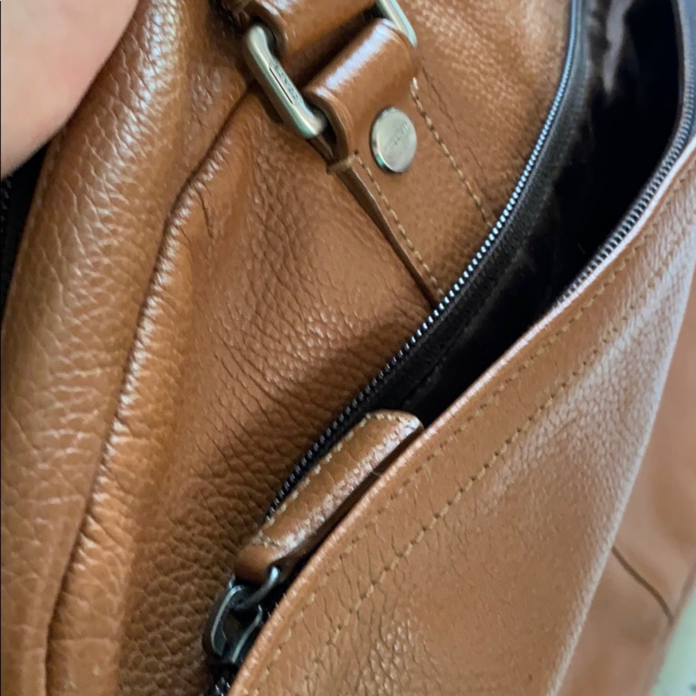 Coach pebble briefcase brown - Picture 2 of 7